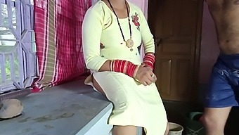 Desi Girl Gets Roughed Up In The Kitchen