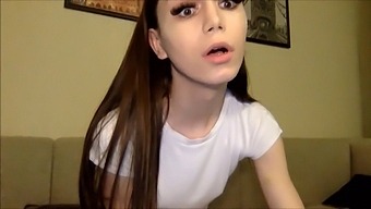 A Russian Transgender Woman Enjoys A Playful Encounter With Her Partner, Featuring Shemale Oral Pleasures And A Thrilling Ride