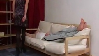 Intense Anal And Deepthroat Action Between Mother And Stepson