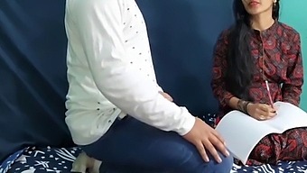 Indian Teacher And Student Explore Sexual Anatomy In Homemade Video