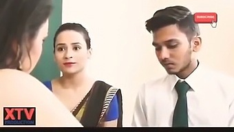 Young Teacher Explores Bdsm With Student In Massage Session