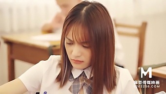 Asian Schoolgirl Teaches A Lesson In Pleasure With Her Tight Pussy And Oral Skills