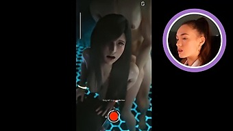 Porn Reacts: Tifa'S Hd Fantasy Threesome In Final Fantasy