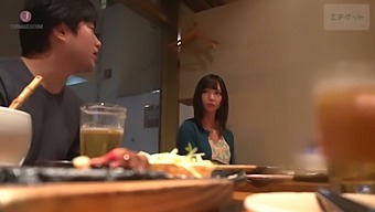 A Woman Goes On A Date With Her Boyfriend, And When He Is Distracted, She Is Taken To A Hotel For Sex
