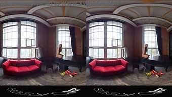 Experience The Thrill Of Marbellaq And Stasyqvr In A 180-Degree Vr Porn Video