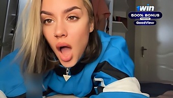 Hd Pov Video Of Blonde Girlfriend'S Skilled Oral Skills