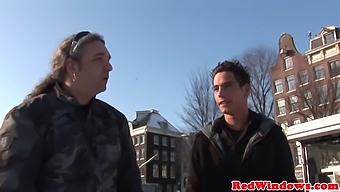 A Dutch Sex Worker Giving A Deepthroat Blowjob And Receiving A Cumshot