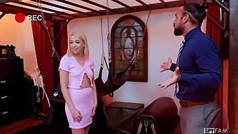 Stepson'S Voyeuristic Pleasure: Hd Video Of Stepdaughter'S Oral And Bondage Skills