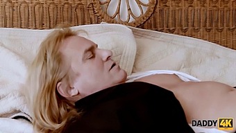 Hd Video Of A Blonde Babe Getting Caught Cheating With The Groom'S Dad
