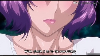 A Shy Husband Witnesses His Beloved Being Intimate With Another Man In The Restroom / Hentai / Cartoon / Uninhibited