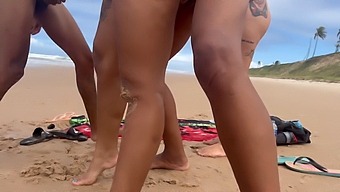 Indulging In Spontaneous Beach Encounters With Unfamiliar Men And Reaching Climax At A Nude Beach